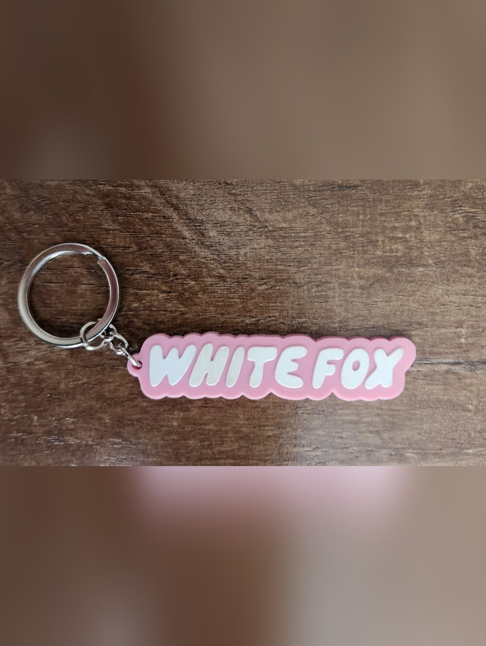 NWOT White Fox I've Got You Keychain